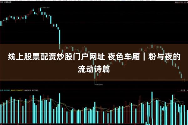 线上股票配资炒股门户网址 夜色车厢｜粉与夜的流动诗篇